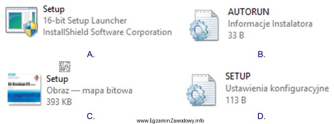 Który plik należy wykorzystać do zainstalowania programu do 