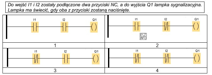 Który z programów realizuje opisane działanie?