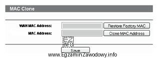 W oprogramowaniu routera funkcja 