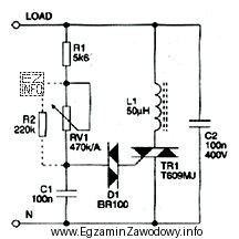 Jaką funkcję pełni urządzenie elektroniczne przedstawione na schemacie?