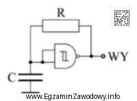 Na rysunku przedstawiono generator sygnału