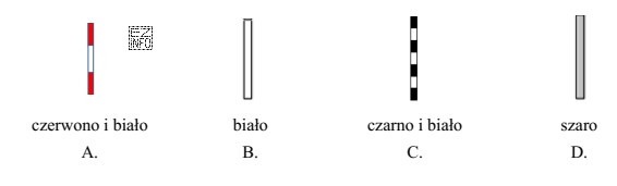 Maszty tarcz manewrowych (Tm) maluje się na