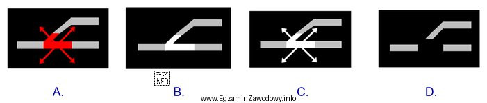 Który symbol zobrazowania na komputerowym pulpicie nastawczym oznacza 