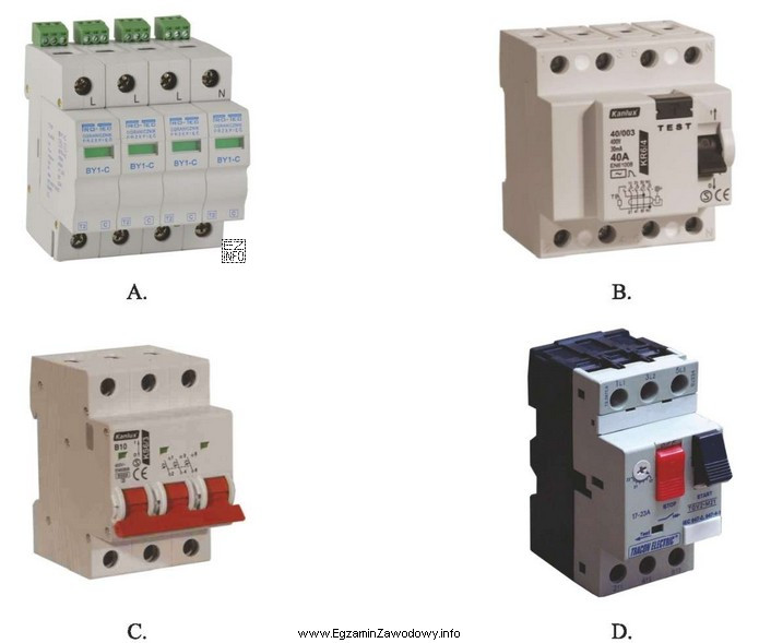 Które z przedstawionych na rysunkach urządzeń elektrycznych należ