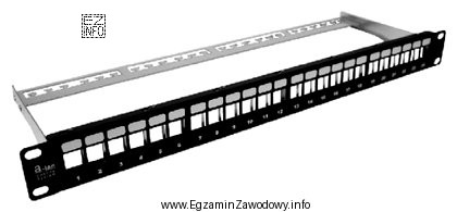 Rysunek przedstawia panel krosowy modularny