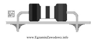 Pokazany na rysunku sposób montowania podzespołów elektronicznych, na 