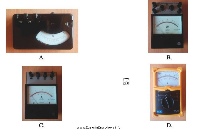 Na którym rysunku pokazany jest przyrząd pomiarowy, któ