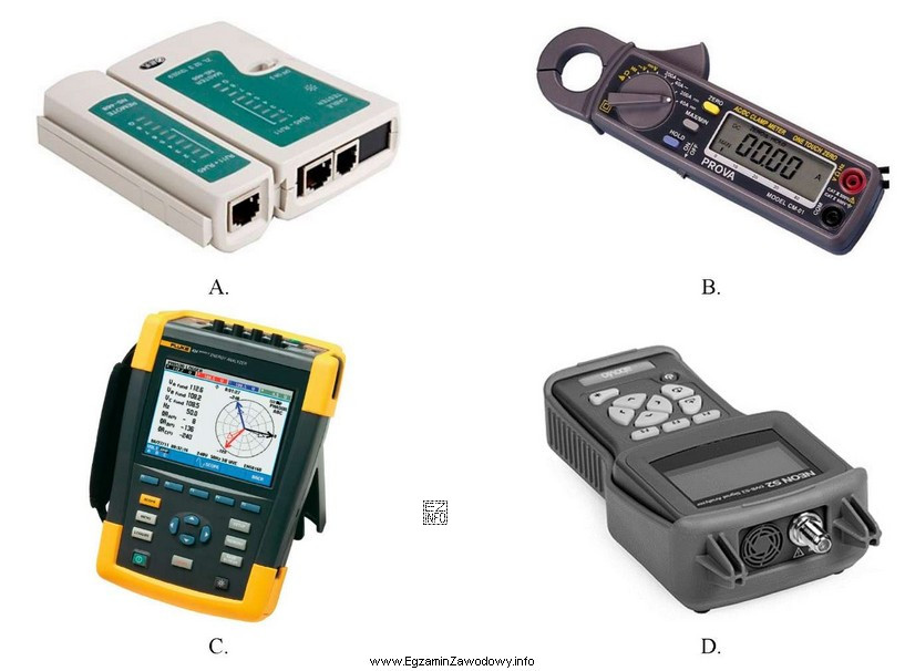 Który przyrząd pomiarowy wykorzystuje się do testowania kabli 
