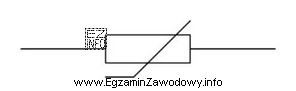 Element elektroniczny, którego symbol graficzny przedstawiono na rysunku to