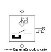 Przedstawiony na rysunku symbol graficzny dotyczy czujnika