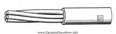 Który rodzaj przewodu przedstawiono na rysunku?