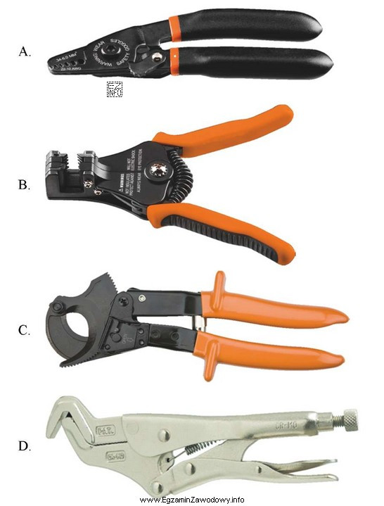 Które z narzędzi przedstawionych na ilustracji służ
