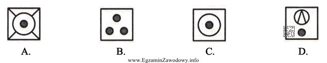 Symbol graficzny urządzenia AGD - suszarki, przedstawiono na rysunku