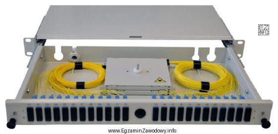 Który element osprzętu światłowodowego przedstawiono na rysunku?
