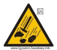 Przedstawiony na ilustracji znak jest przeznaczony do umieszczania w miejscach