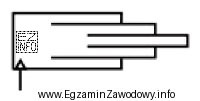 Na rysunku przestawiono symbol graficzny siłownika