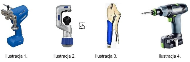 Na której ilustracji przedstawiono narzędzie używane do 