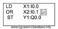 Przedstawiony fragment programu realizuje funkcję