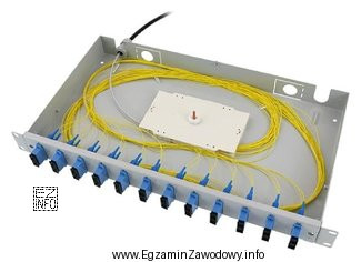 Który z elementów instalacji światłowodowej został przedstawiony 