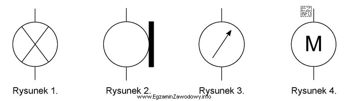 Symbol graficzny sygnalizatora świetlnego przedstawiono na