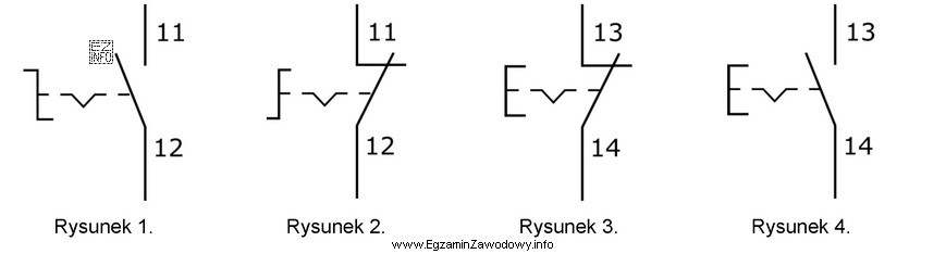 Który z rysunków przedstawia prawidłowo narysowany i 