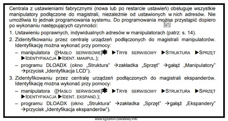 Którą czynność należy wykonać jako pierwszą przy programowaniu 
