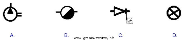 Który symbol graficzny przedstawia odwadniacz?