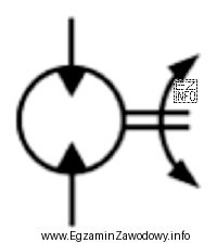 Którym medium roboczym jest zasilany element o symbolu graficznym 
