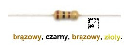 Którymi parametrami cechuje się przedstawiony na ilustracji rezystor?