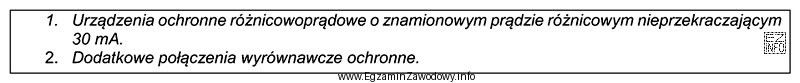 Do którego rodzaju ochrony przeciwporażeniowej zaliczane są środki 