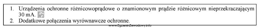 Do którego rodzaju ochrony przeciwporażeniowej zaliczane są środki 