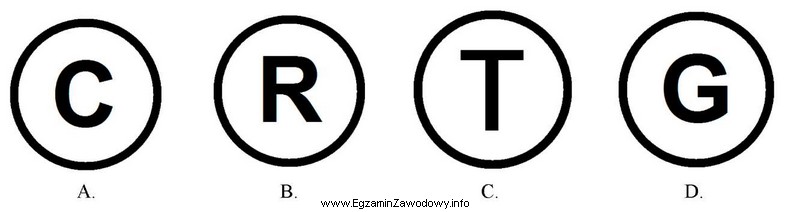 Który z symboli oznacza zastrzeżenie praw autorskich?