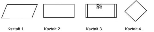 W algorytmie jeden z bloków ma wpisaną akcję 