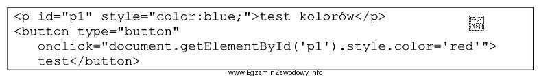 Co można powiedzieć o wyświetlonym przez witrynę tekś