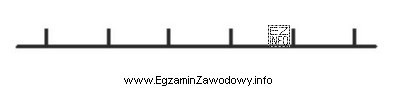 Na rysunku przedstawiono umowny znak, którym na mapie gó