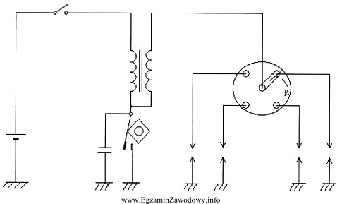 Schemat którego obwodu elektrycznego przedstawiono na rysunku?