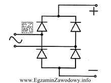 Na rysunku przedstawiono schemat układu elektronicznego, który należ