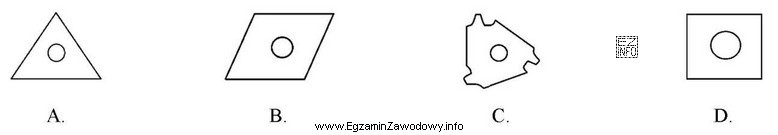 Płytkę skrawającą służącą do gwintowania maszynowego 