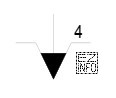 Na rysunku przedstawiono symbol graficzny będący oznaczeniem uchwytu 