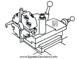 Mechanizmem tokarki przedstawionym na rysunku jest