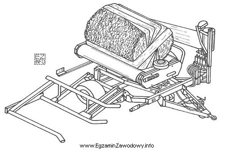 Którą maszynę rolniczą, przeznaczoną do zbioru zielonek, przedstawiono na 