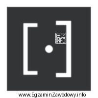 Podczas badania wzroku za pomocą testu klamrowego otrzymany wynik pokazany 