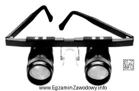 Na rysunku przedstawiono okulary