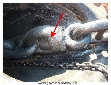 Na rysunku strzałką oznaczono element przęsła łań