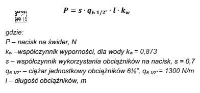 Ile wynosi minimalna długość obciążników 6½