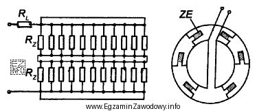 Które połączenie zapalników stosowane przy drążeniu 