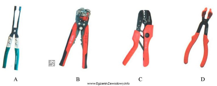 Do zaciśnięcia złącza konektorowego przewodów instalacji 