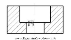 Do wykonania otworów w części przedstawionej na rysunku 