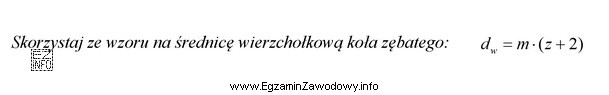 Jaką średnicę zewnętrzną wieńca zębatego należy 