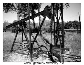 Żuraw pompowy przedstawiony na fotografii stosowany jest do